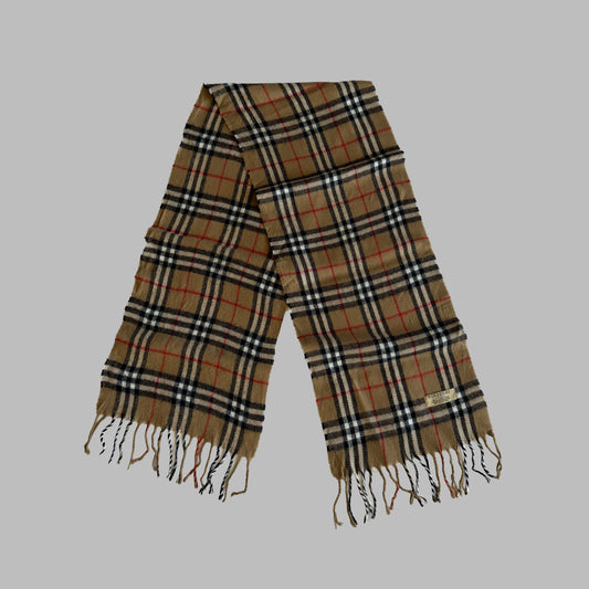 90s Burberry Scarf