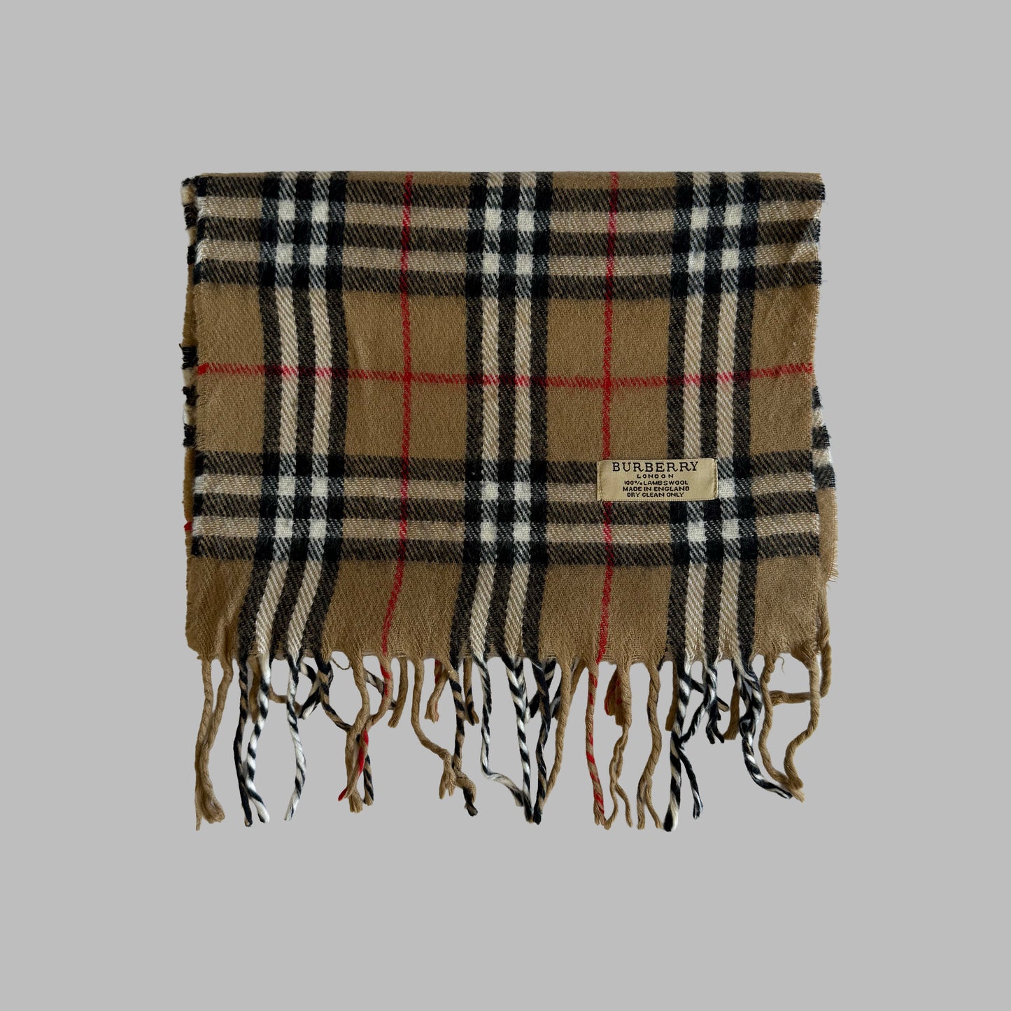 90s Burberry Scarf