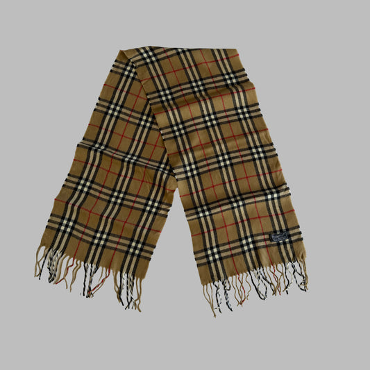 90s Burberry Scarf