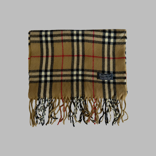 90s Burberry Scarf