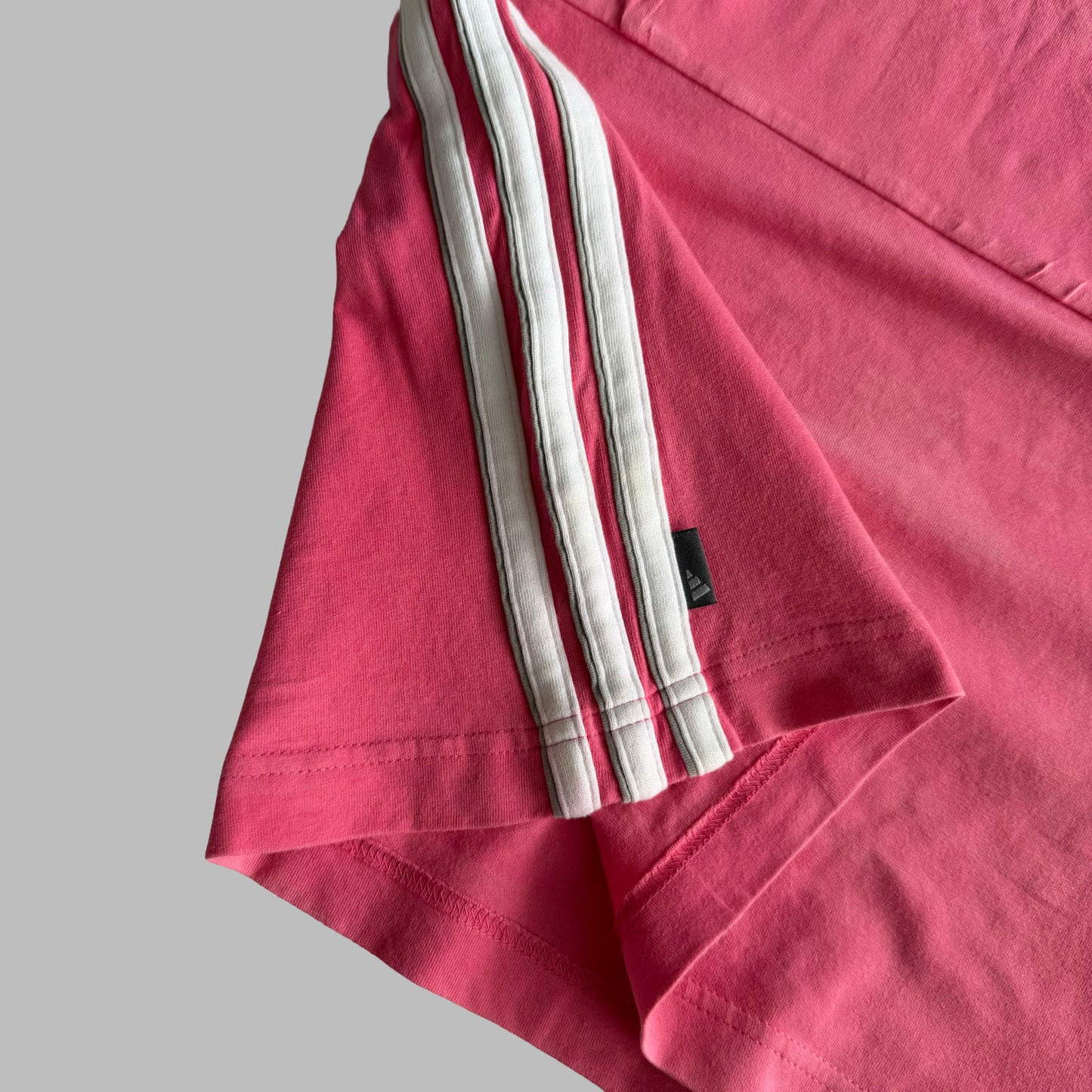 Y2K Adidas Three Stripe Activewear Racer Back Tank - M