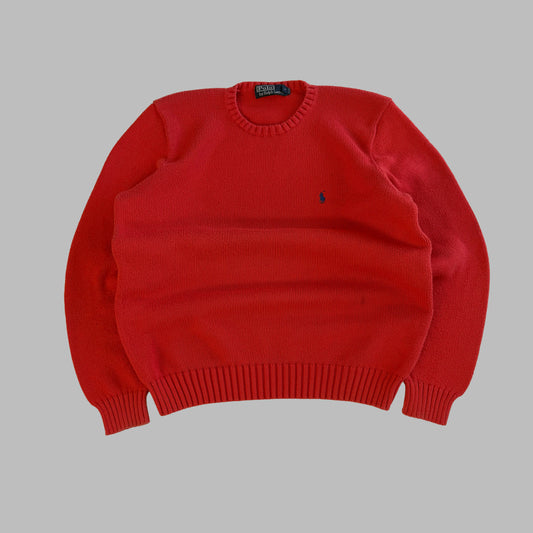 90s Polo Ralph Lauren Heavy Knit - M