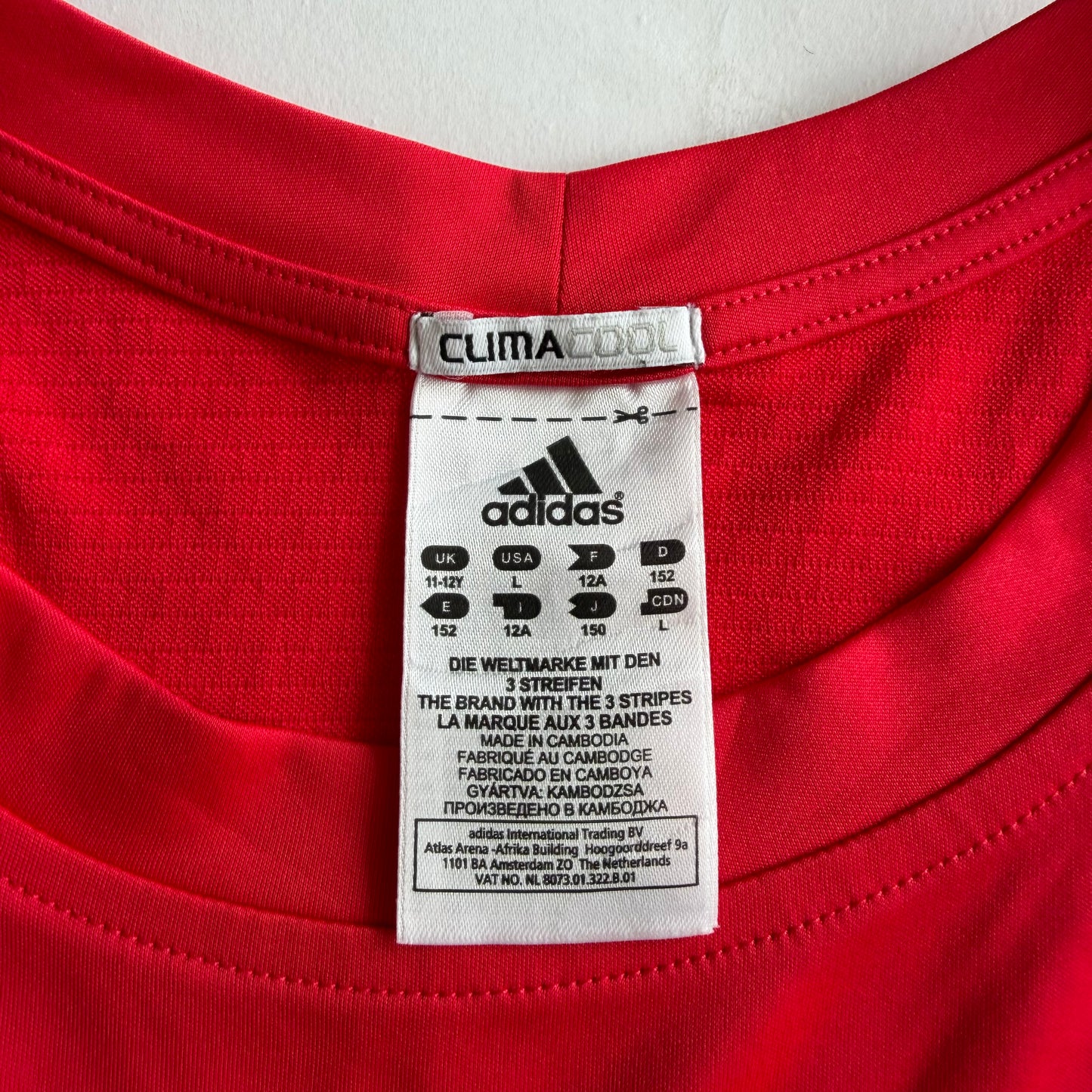Y2K Adidas Three Stripe Activewear Top - S/M