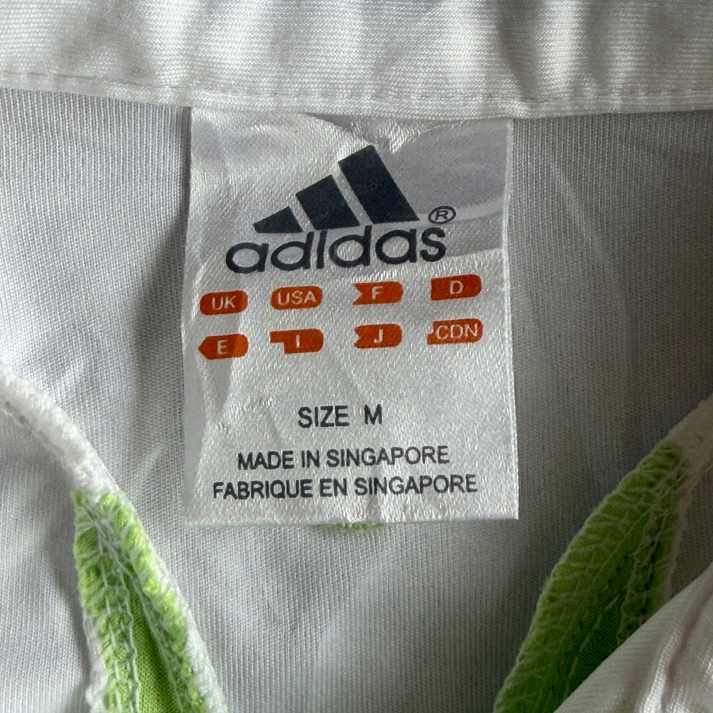 Y2K Adidas Activewear Polo Top - M