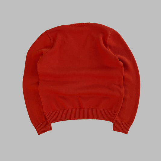Y2K Polo Ralph Lauren V-neck Sweater - M