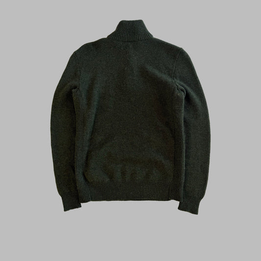 90s Polo Ralph Lauren Lambswool Quarter Zip - S
