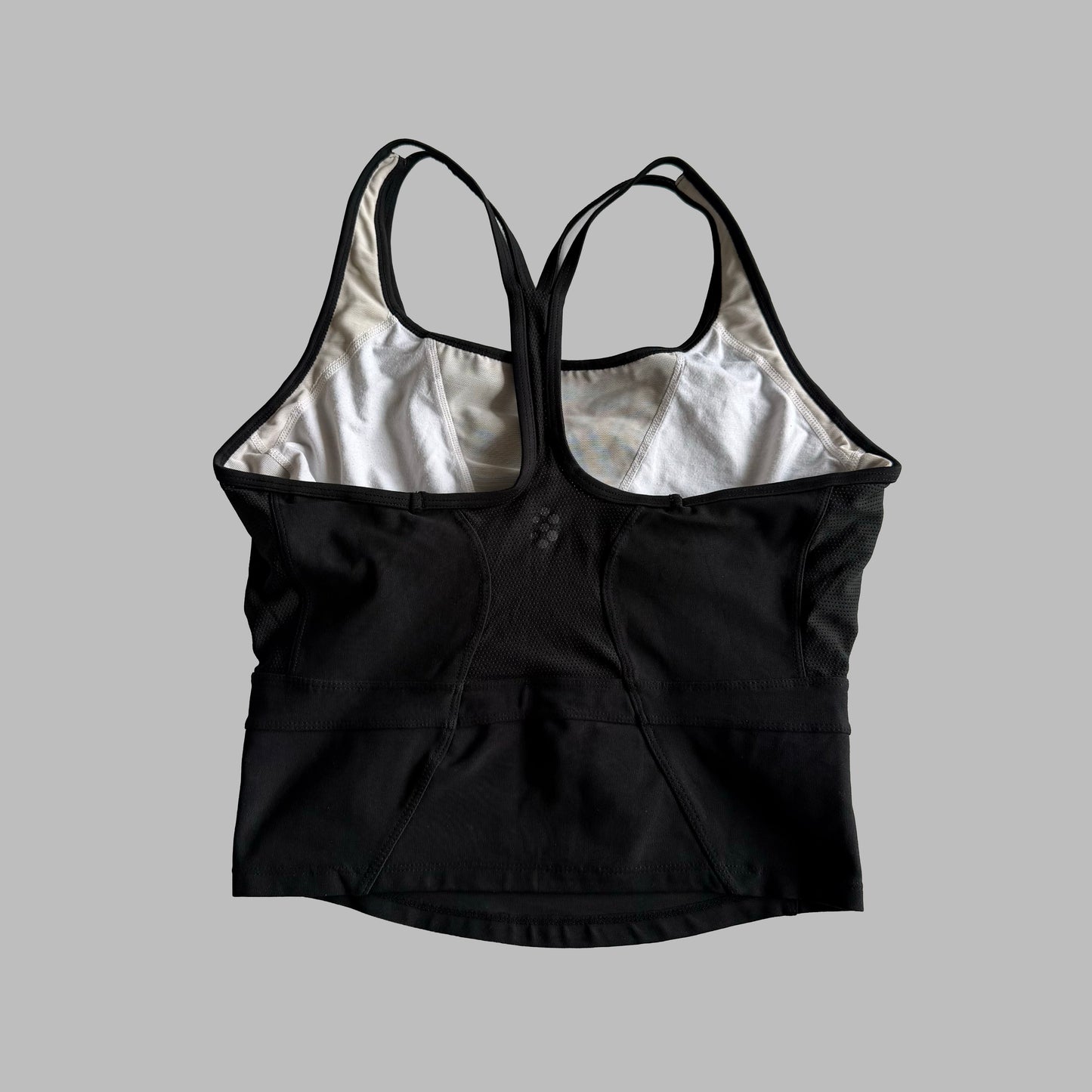 Y2K Nike Panelled Strappy Activewear Top - S/M