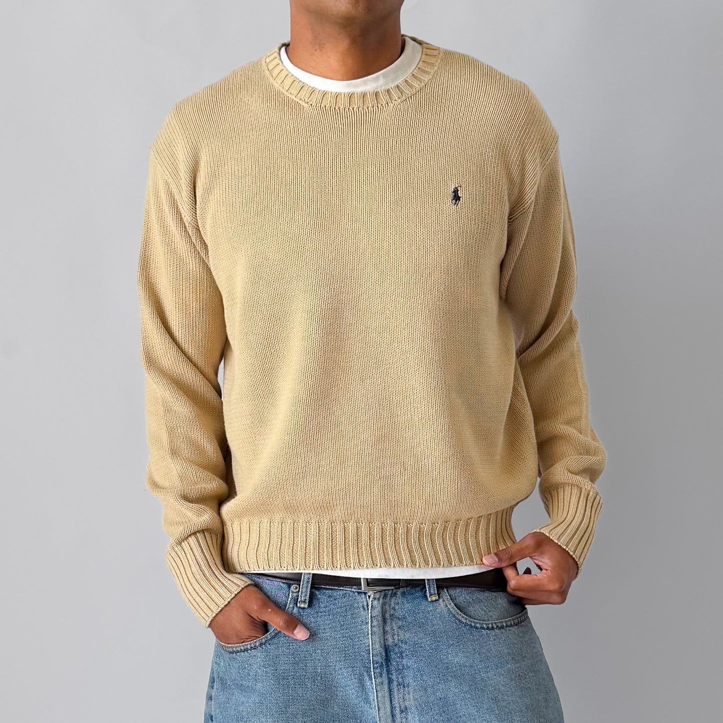 90s Polo Ralph Lauren Heavy Knit - L