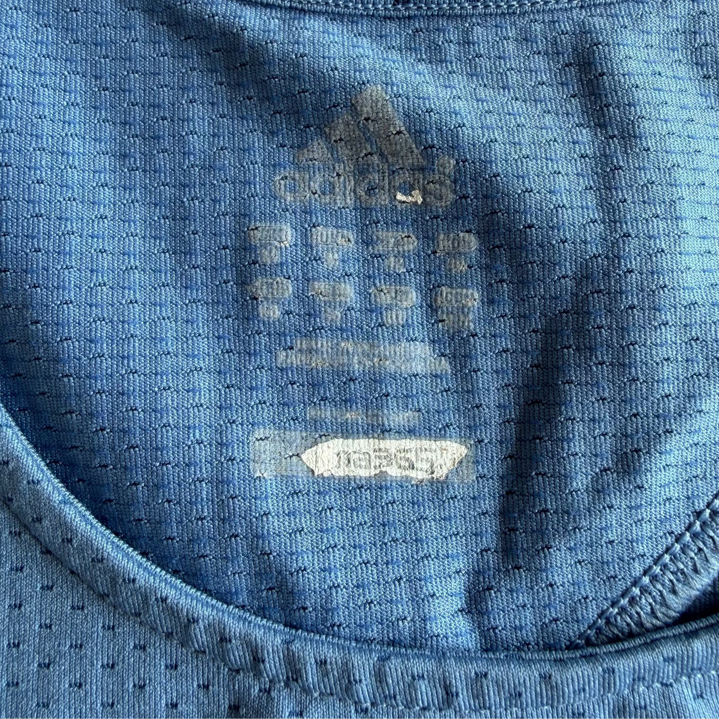 Y2K Adidas Mesh Panelled Activewear Top - M/L