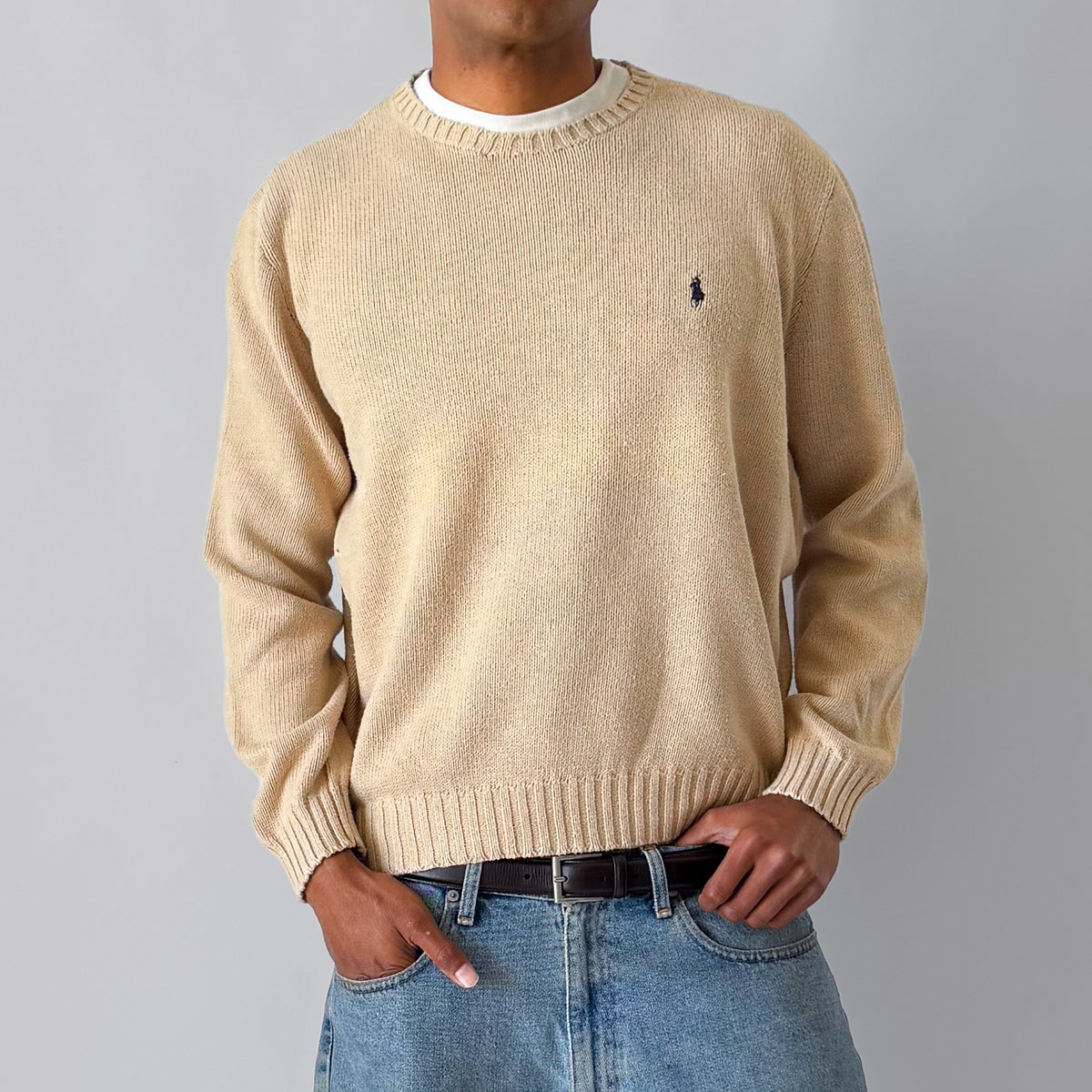 90s Polo Ralph Lauren Heavy Knit - XL