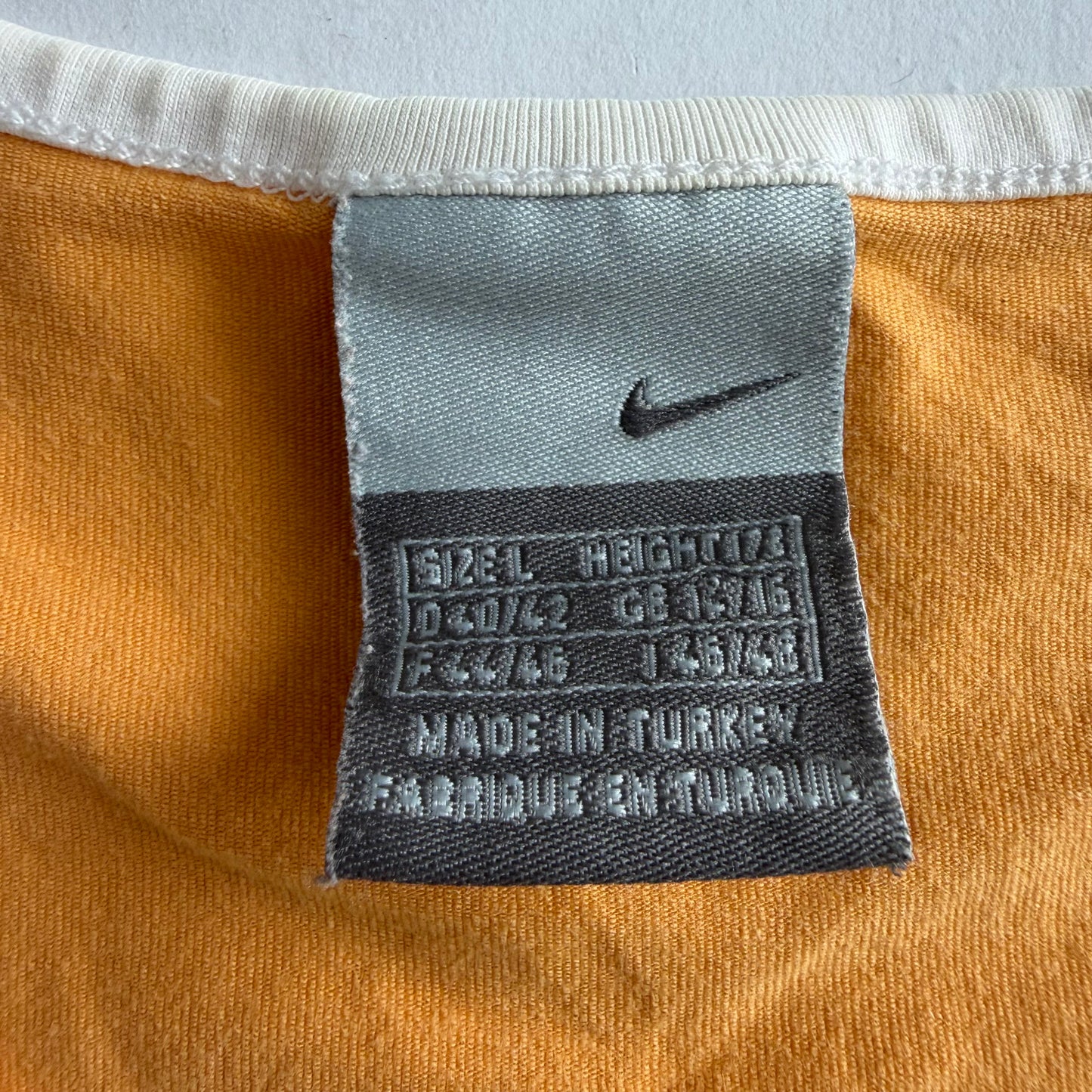 Y2K Nike Centre Swoosh Panelled Tank - L