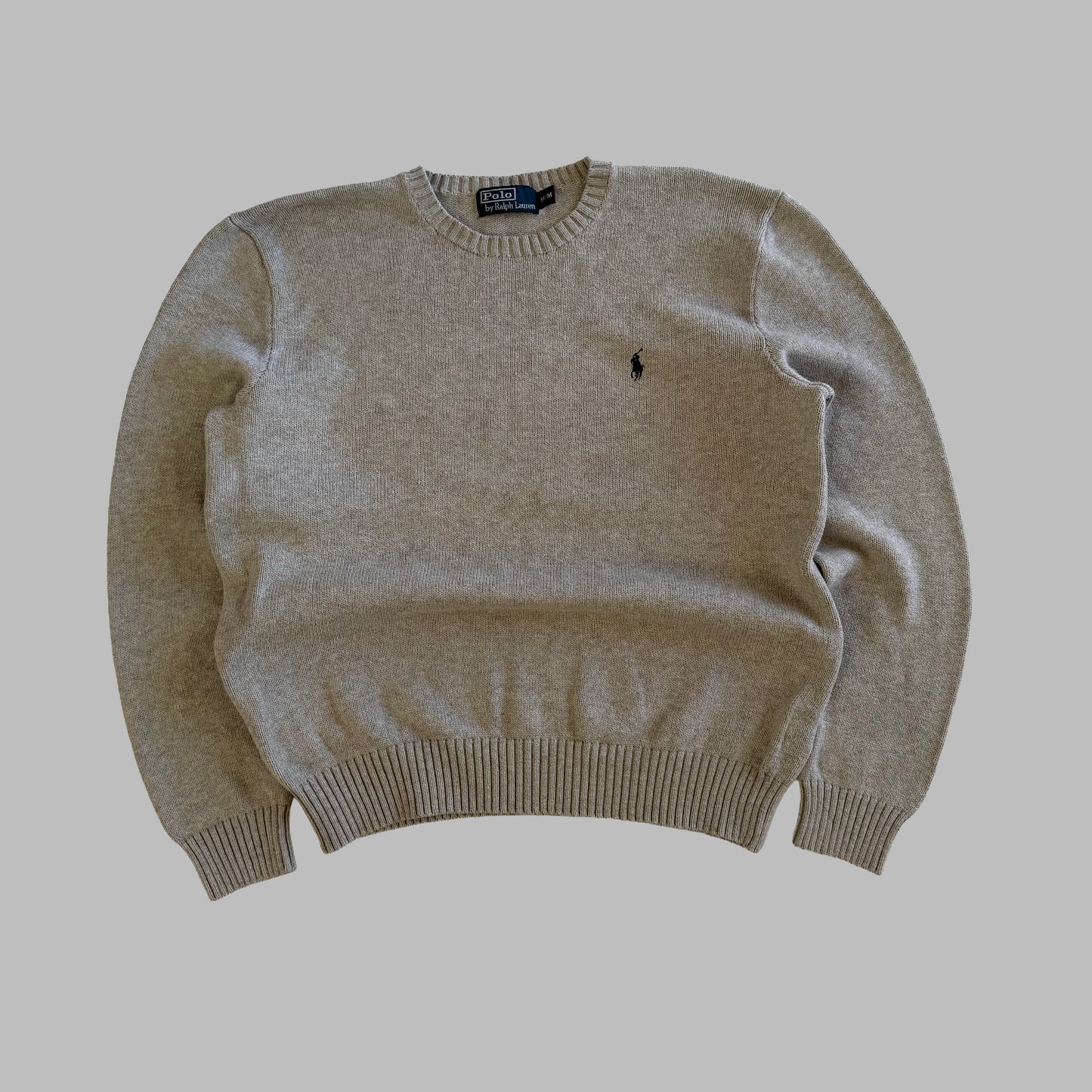 90s Polo Ralph Lauren Heavy Knit - M