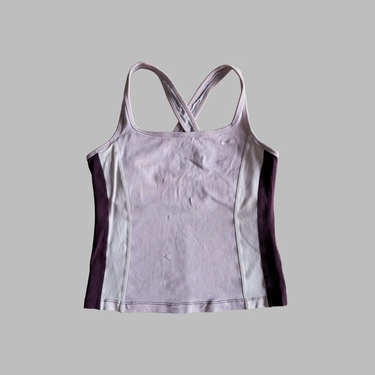 Y2K Nike Cross Back Activewear Tank - M