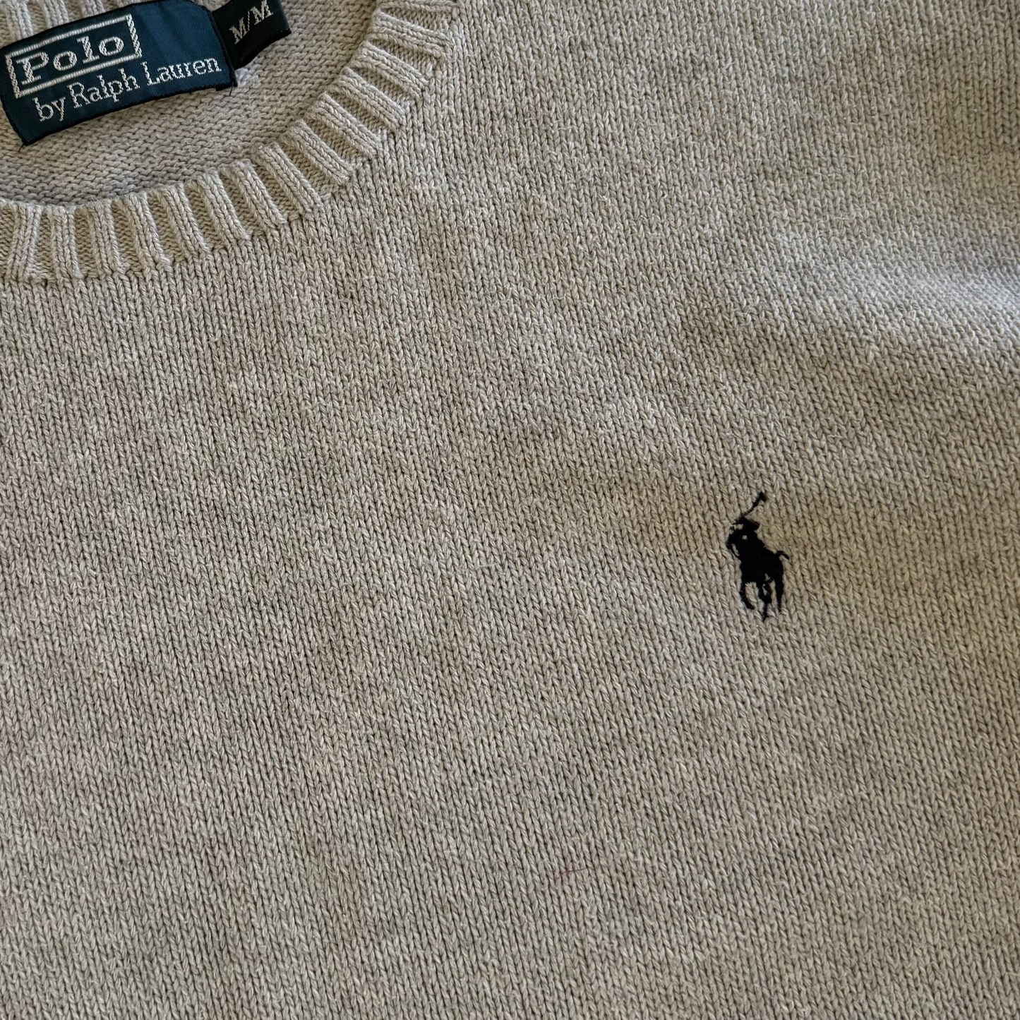 90s Polo Ralph Lauren Heavy Knit - M