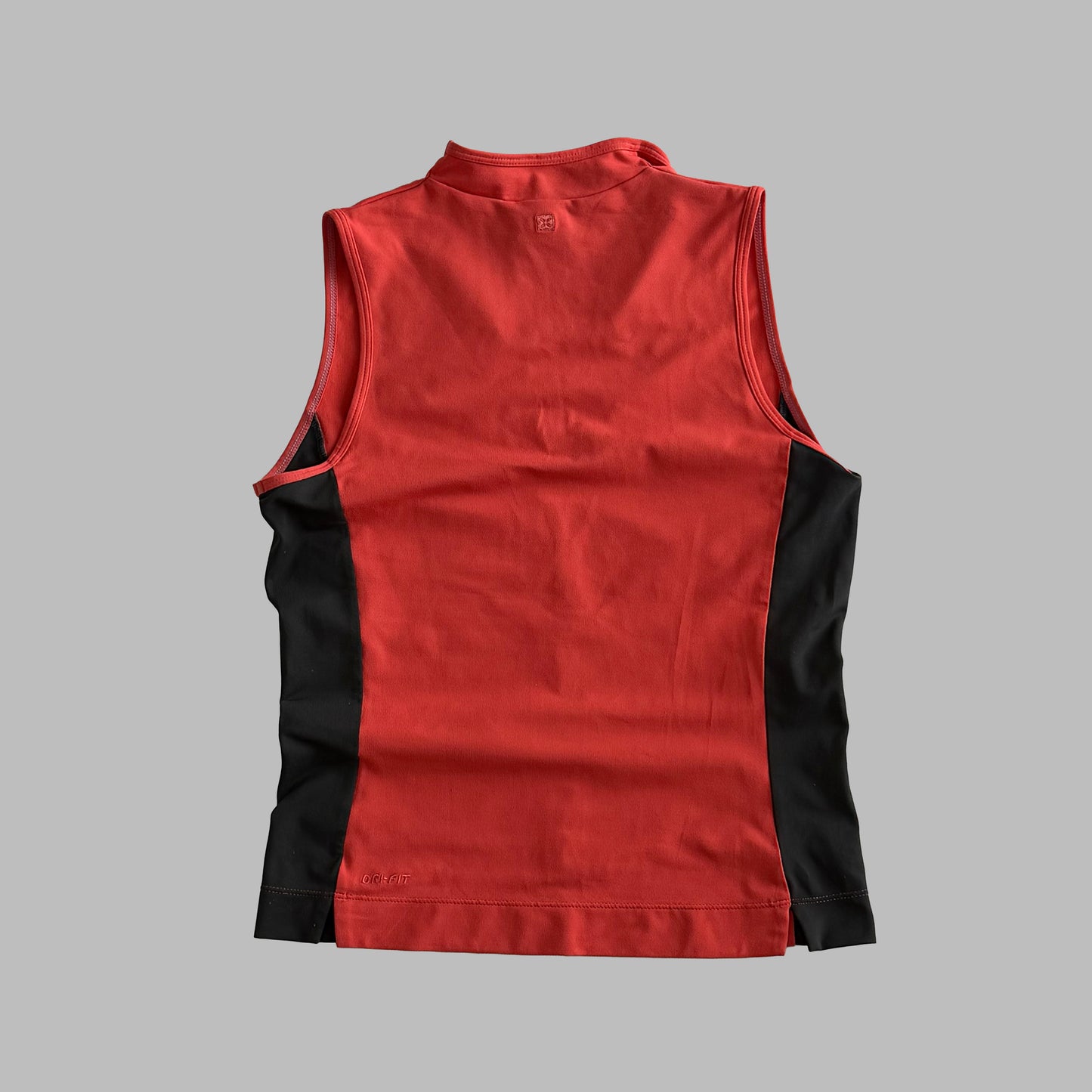 Y2K Nike Panelled Low Cut Activewear Tank - M