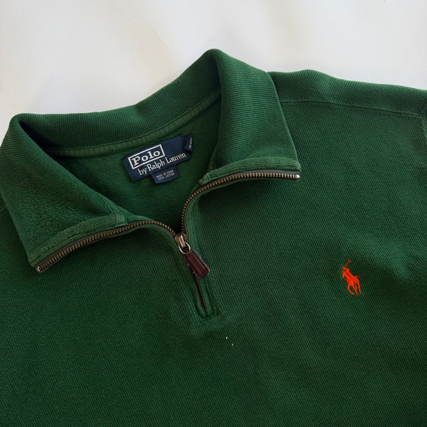 90s Polo Ralph Lauren Quarter Zip - XL