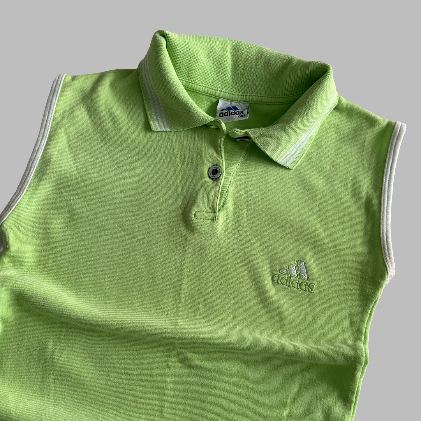 90s Adidas Activewear Polo Tank - M