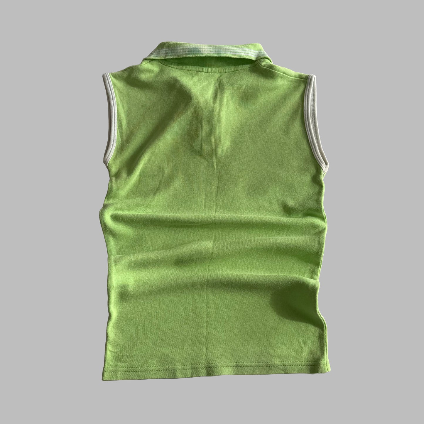 90s Adidas Activewear Polo Tank - M