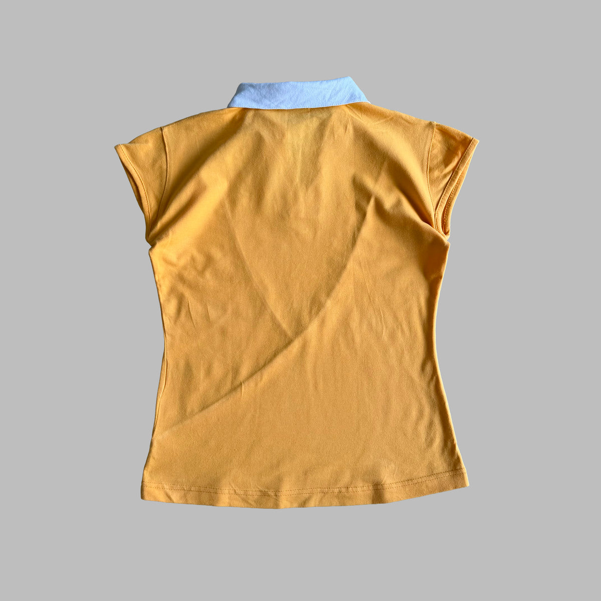 Y2K Nike Centre Swoosh Polo Top - L