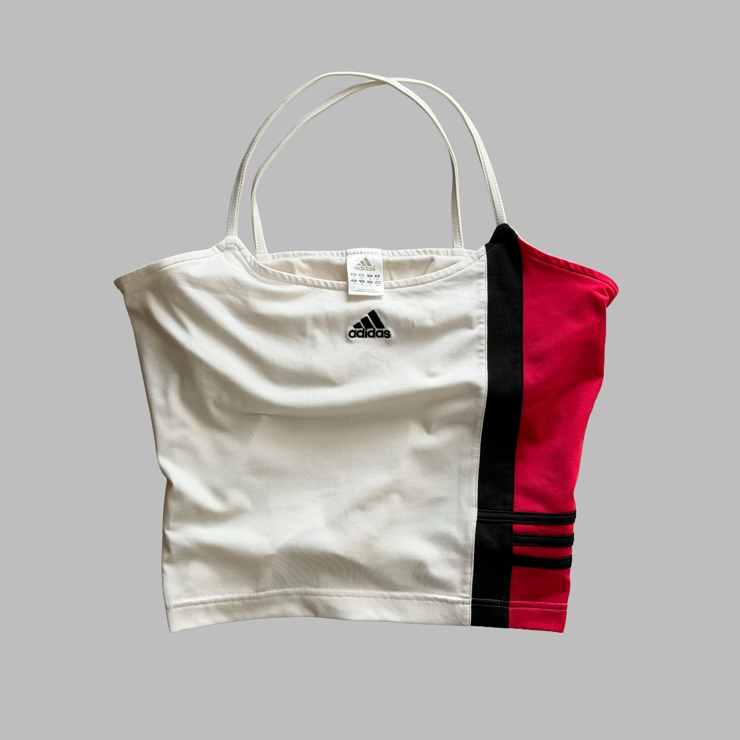 Y2K Adidas Cross Back Activewear Tank - M