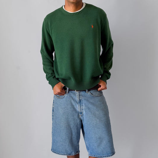 90s Polo Ralph Lauren Heavy Knit - XXL