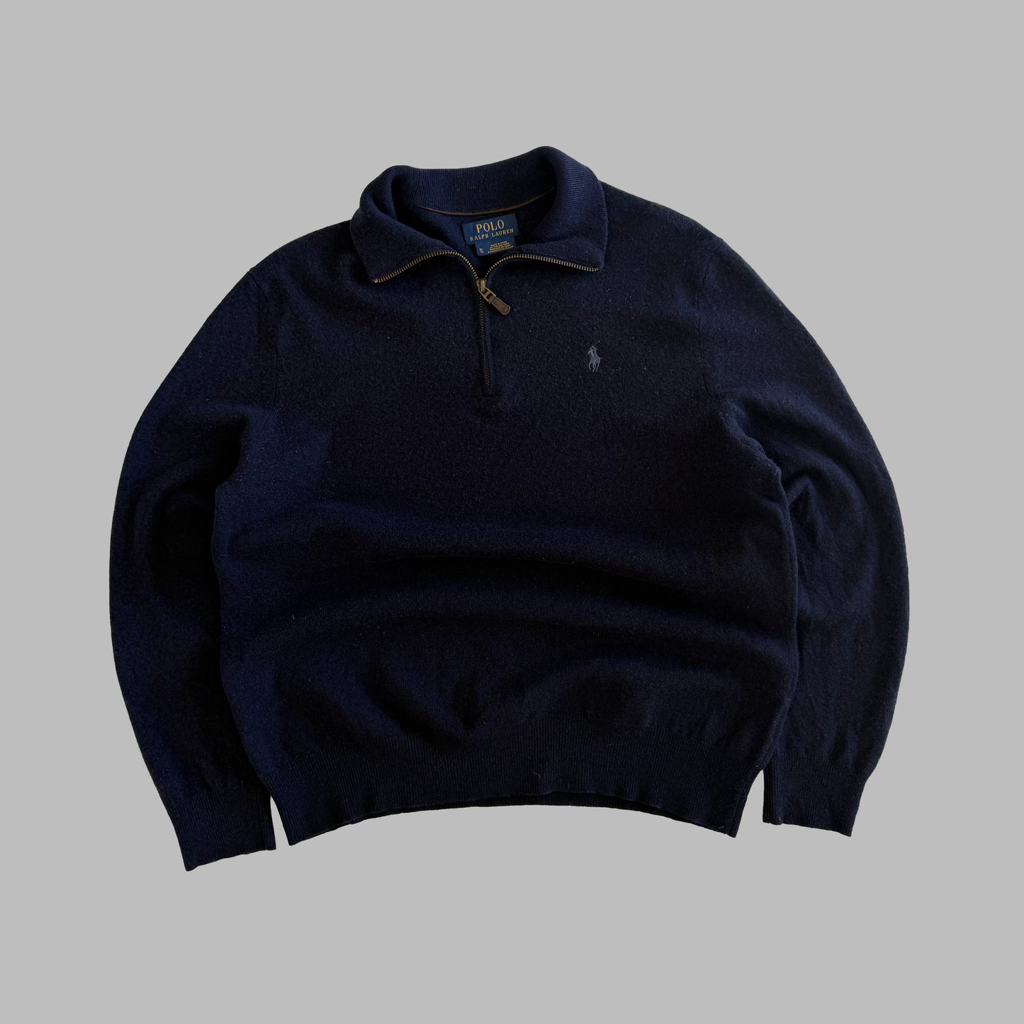 Polo Ralph Lauren Lambswool Quarter Zip - L