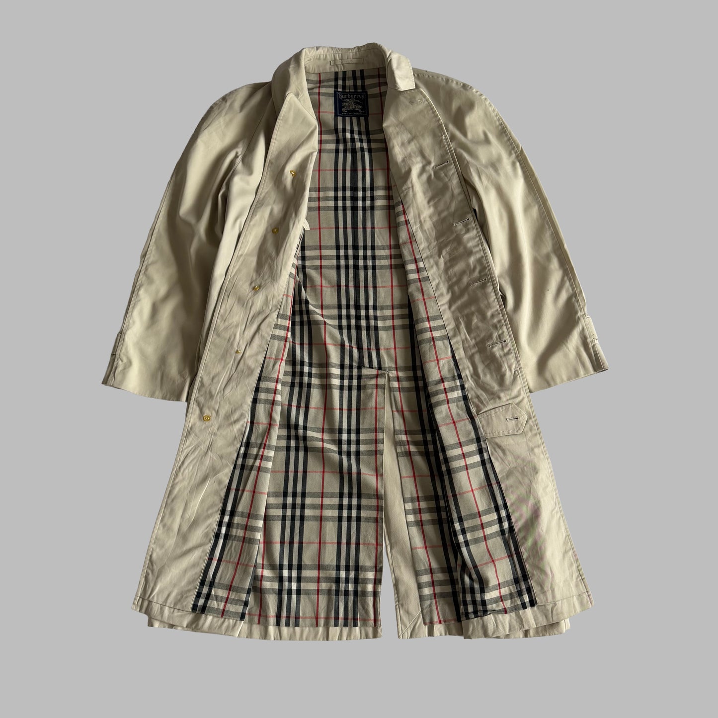 90s Burberry Trench Coat - S