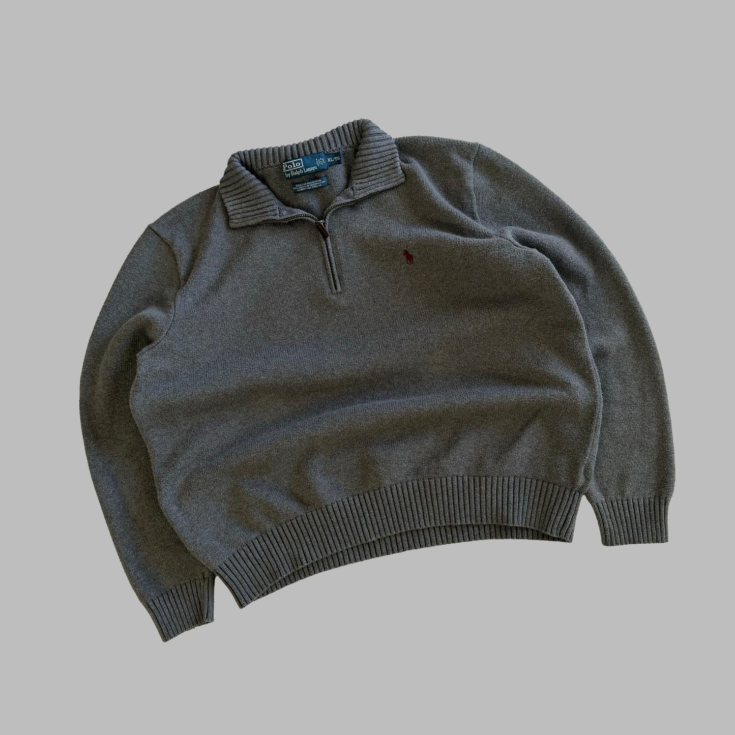 90s Polo Ralph Lauren Quarter Zip - XL
