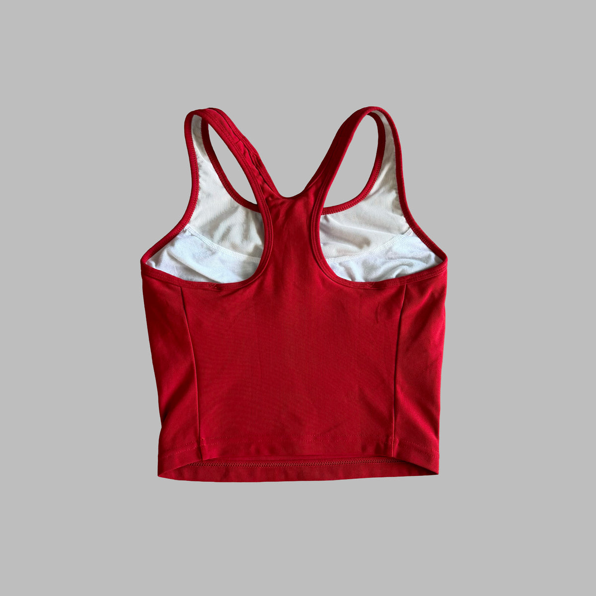 Y2K Nike Patterned Racerback Activewear Tank - XS