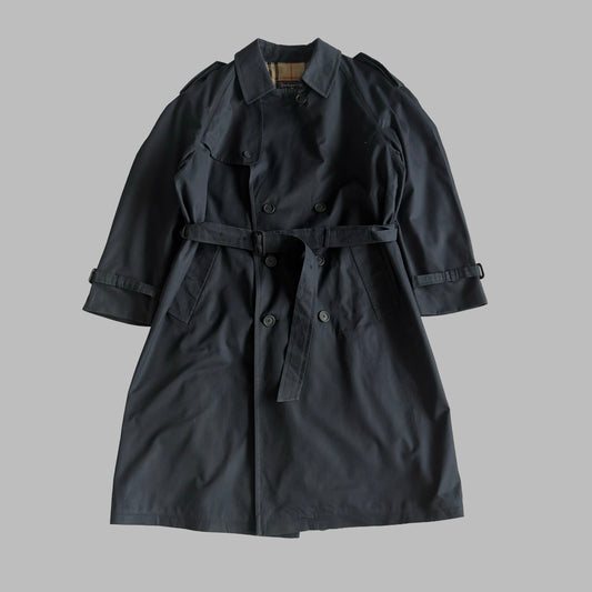 90s Burberry Double Breasted Trench Coat - L