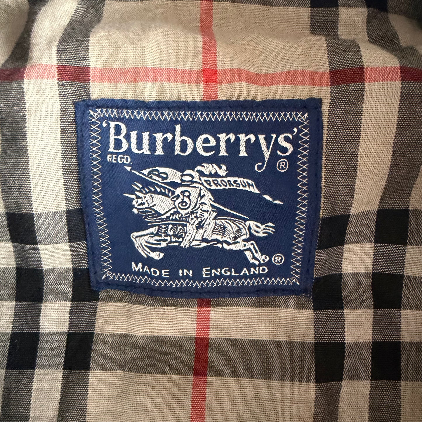 90s Burberry Double Breasted Trench Coat - L