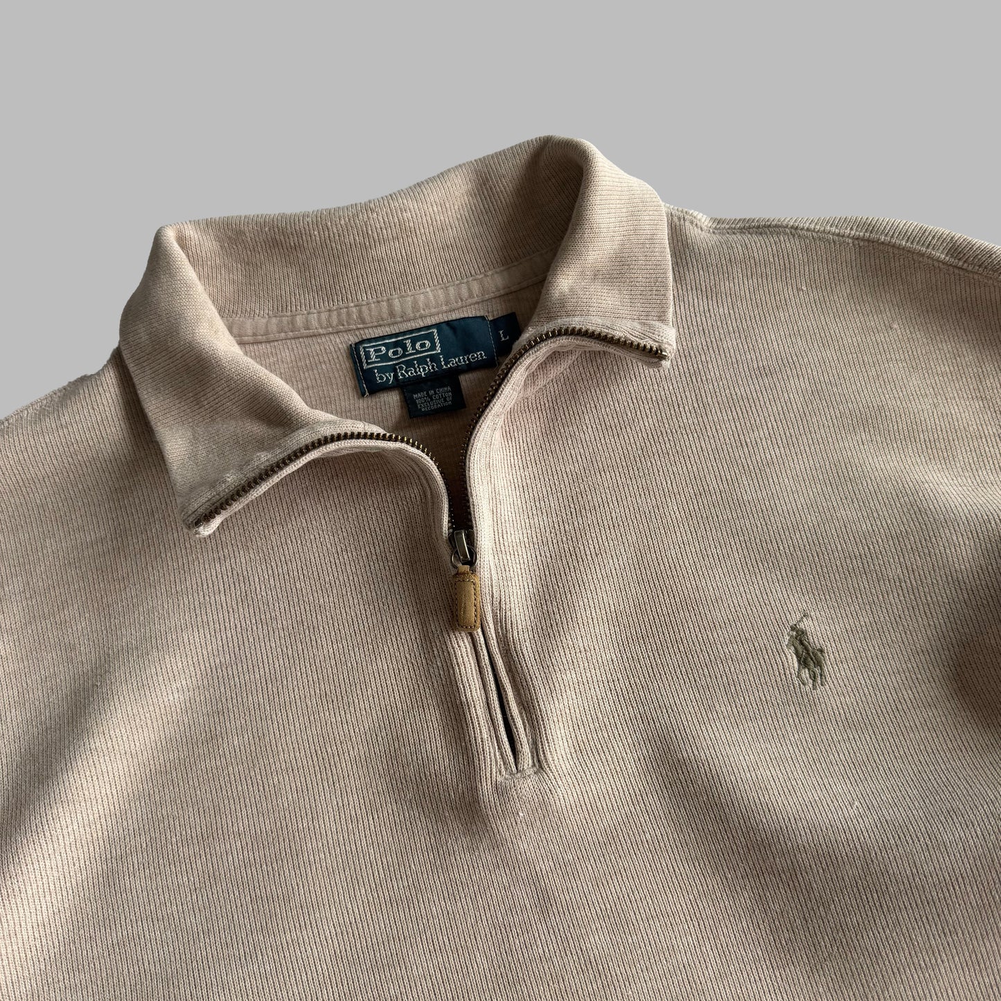 90s Ralph Lauren Quarter Zip - Large