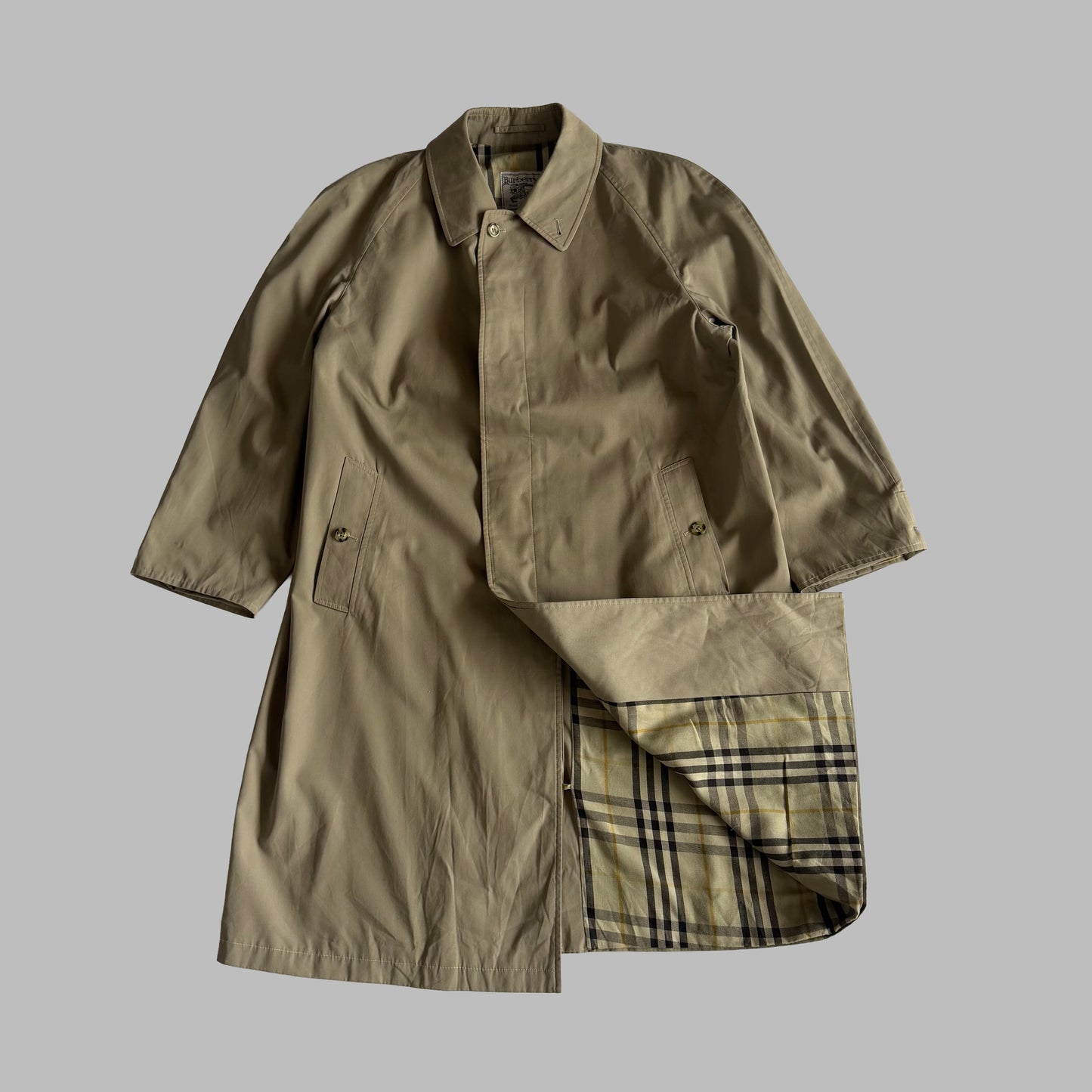 90s Burberry Trench Coat - M