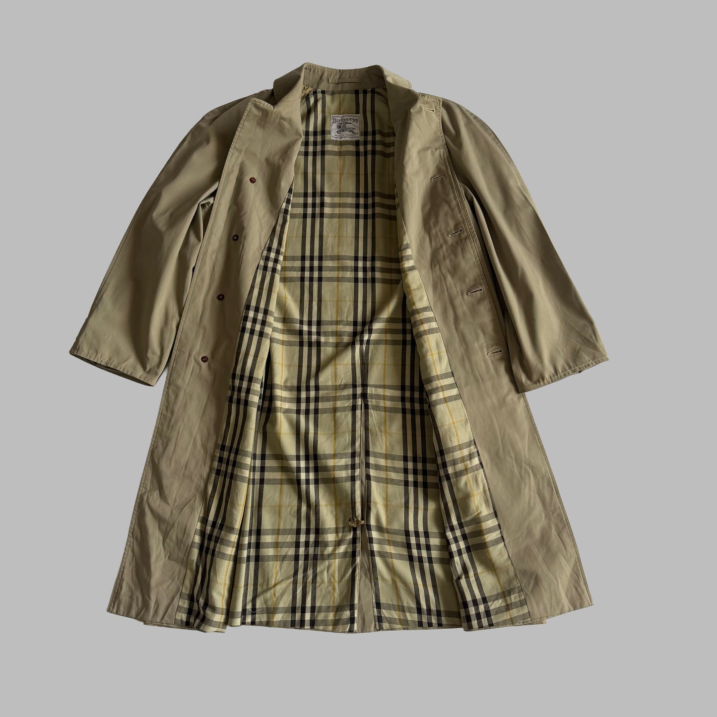 90s Burberry Trench Coat - M