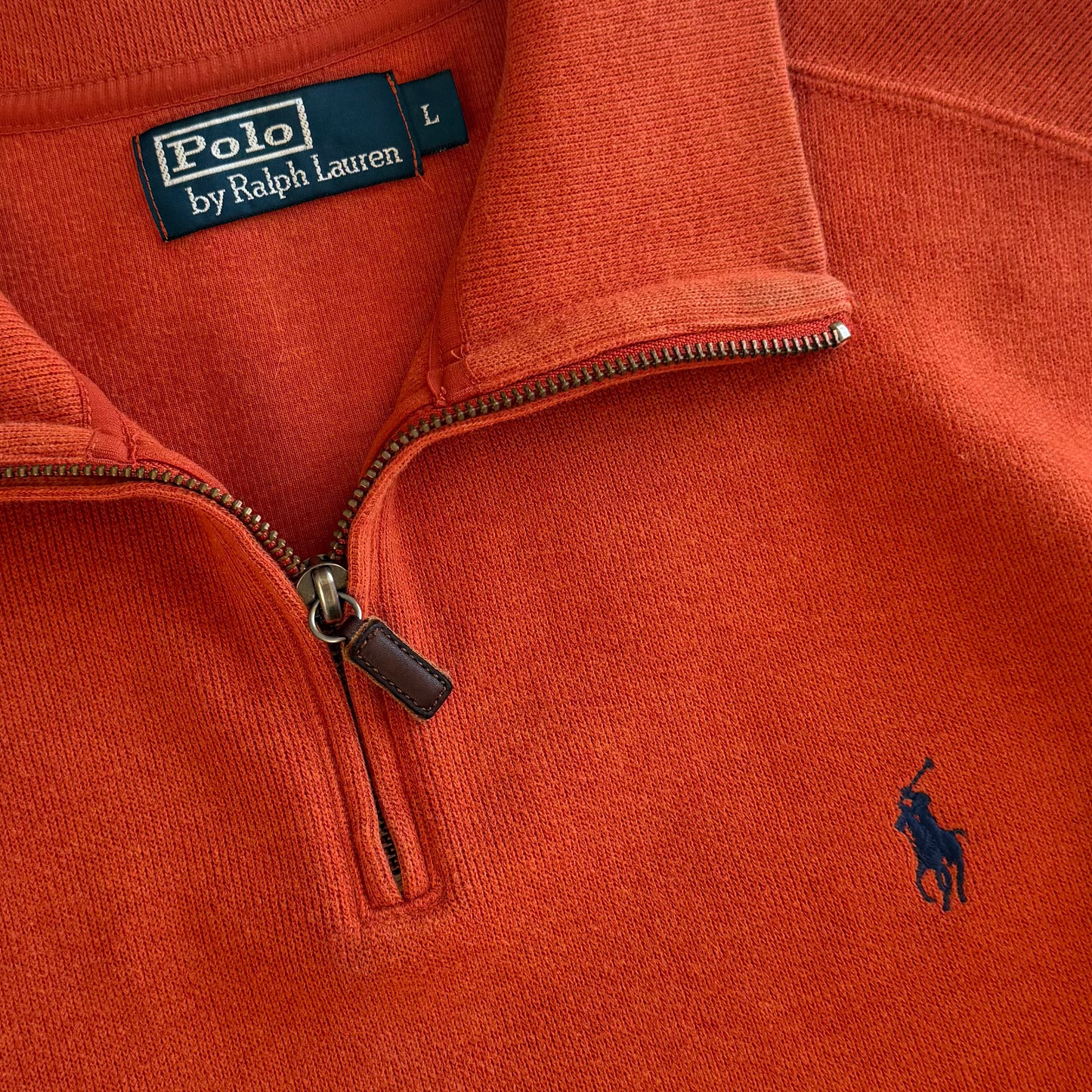 90s Polo Ralph Lauren Quarter Zip - L