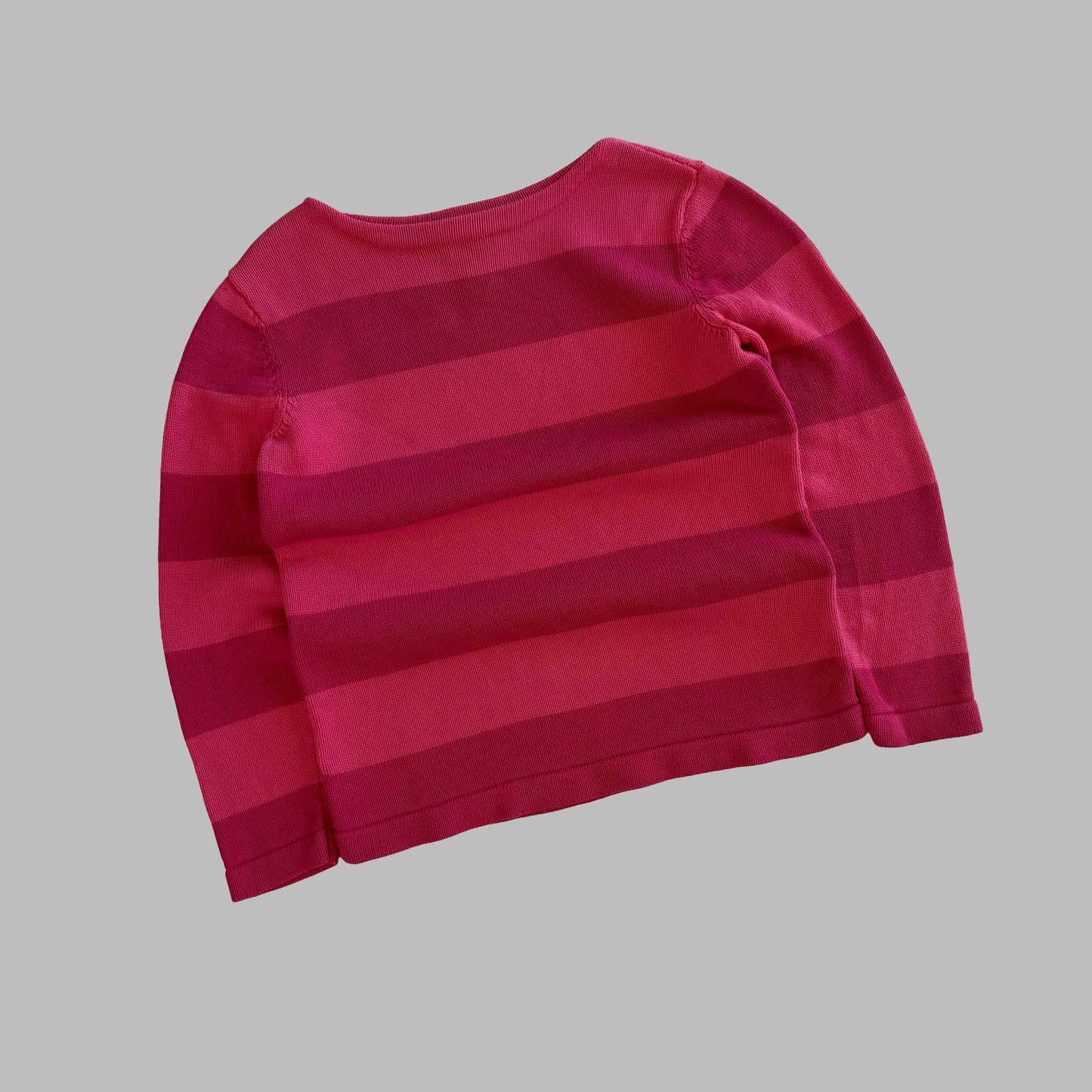 Y2K Polo Ralph Lauren Striped Heavy Knit - L