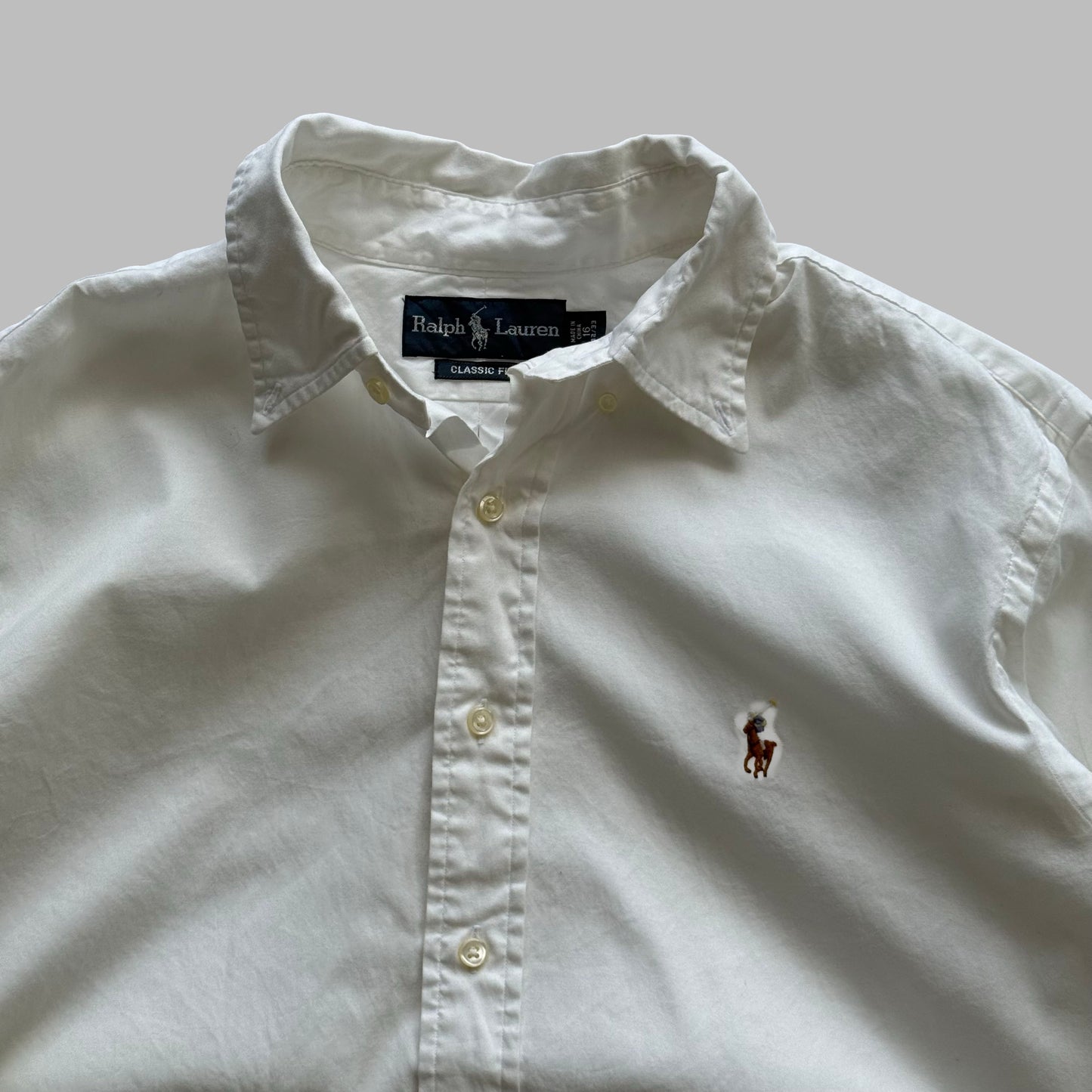 Ralph Lauren Button UP Shirt - Large