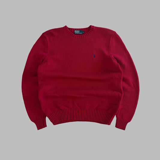 90s Polo Ralph Lauren Heavy Knit - S