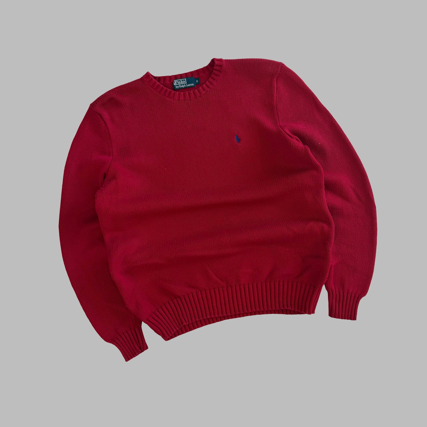 90s Polo Ralph Lauren Heavy Knit - S