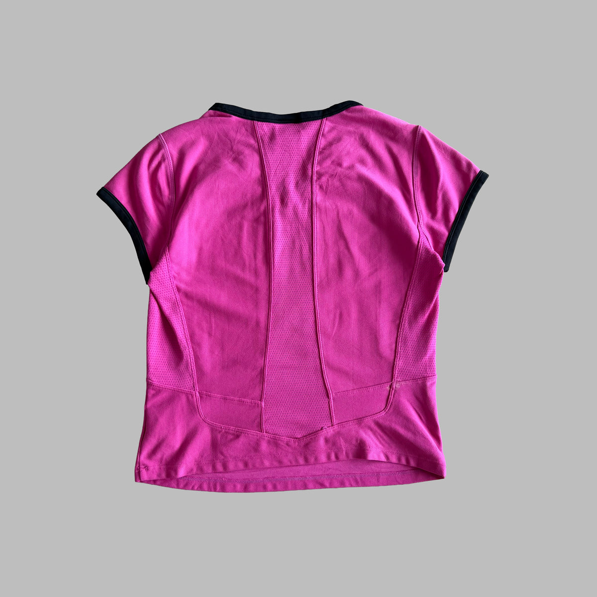 Y2K Nike Synched Ringer Activewear Top - XS
