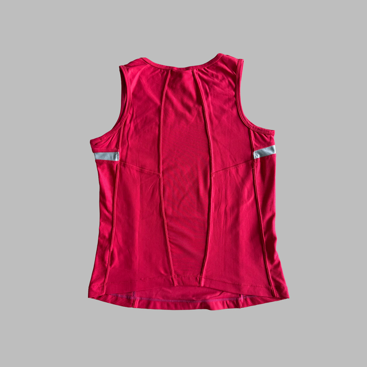 Y2K Nike Panelled Scoop Neck Activewear Tank - S