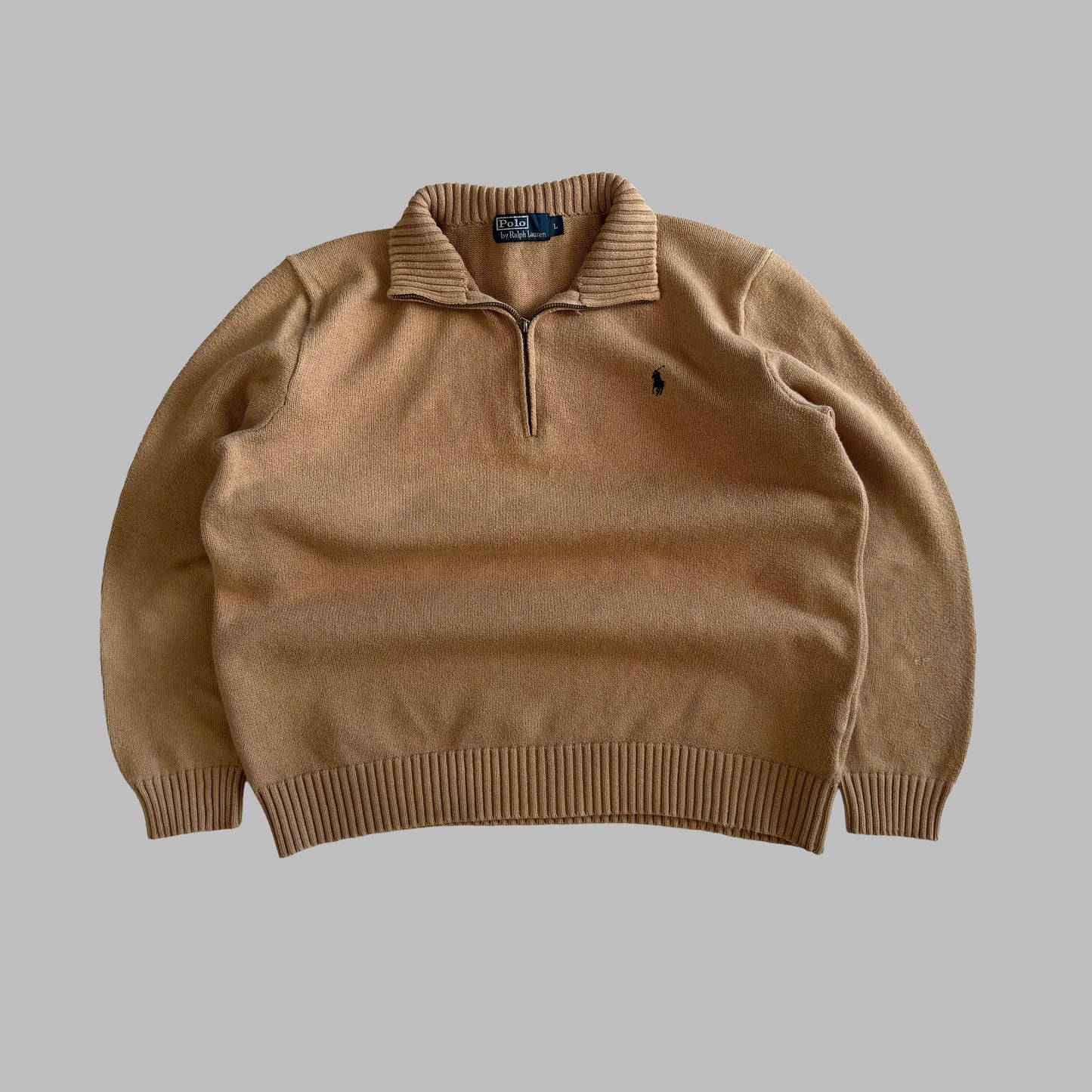 90s Polo Ralph Lauren Quarter Zip - L