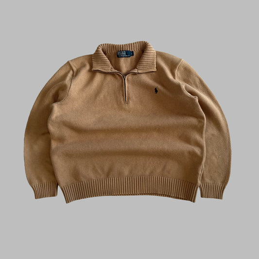 90s Polo Ralph Lauren Quarter Zip - L