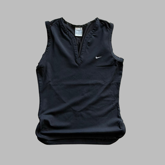 Y2K Nike Low Cut Fitted Tank - S