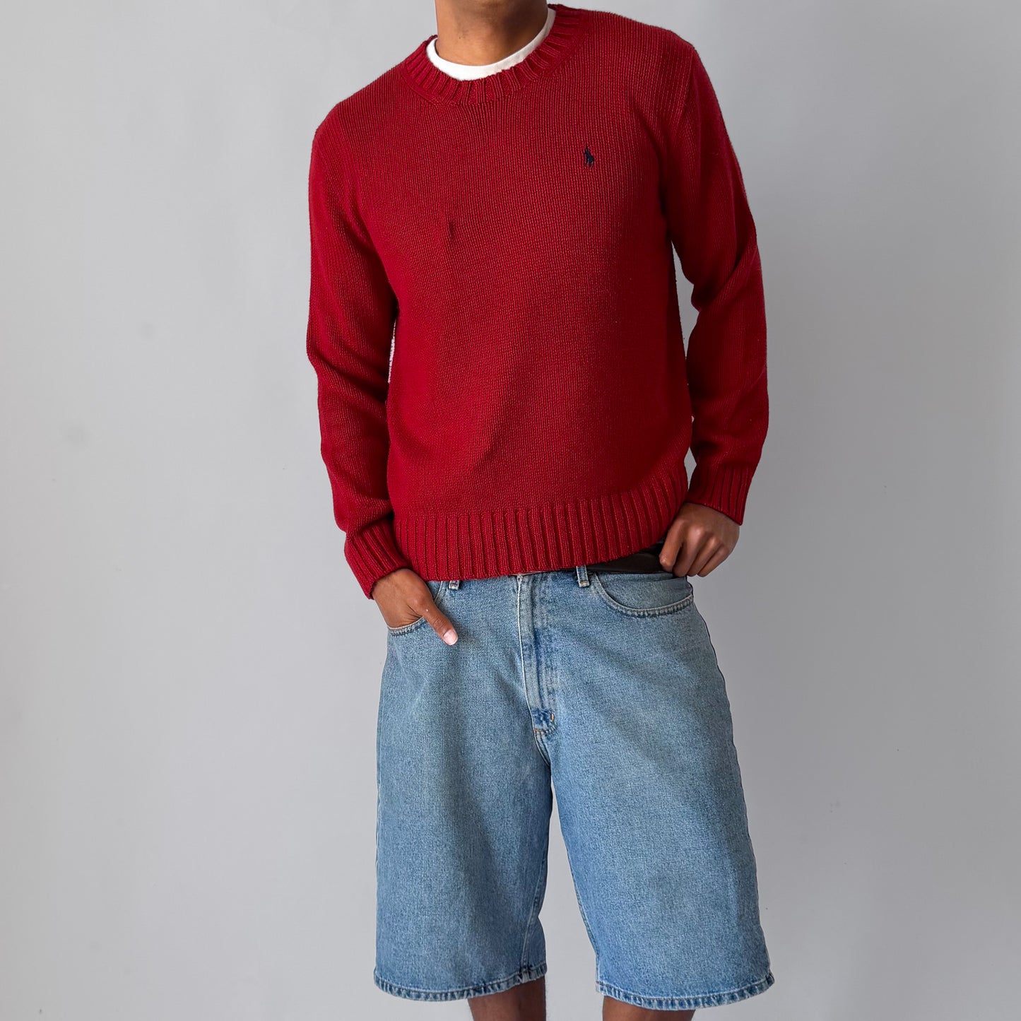 90s Polo Ralph Lauren Heavy Knit - L