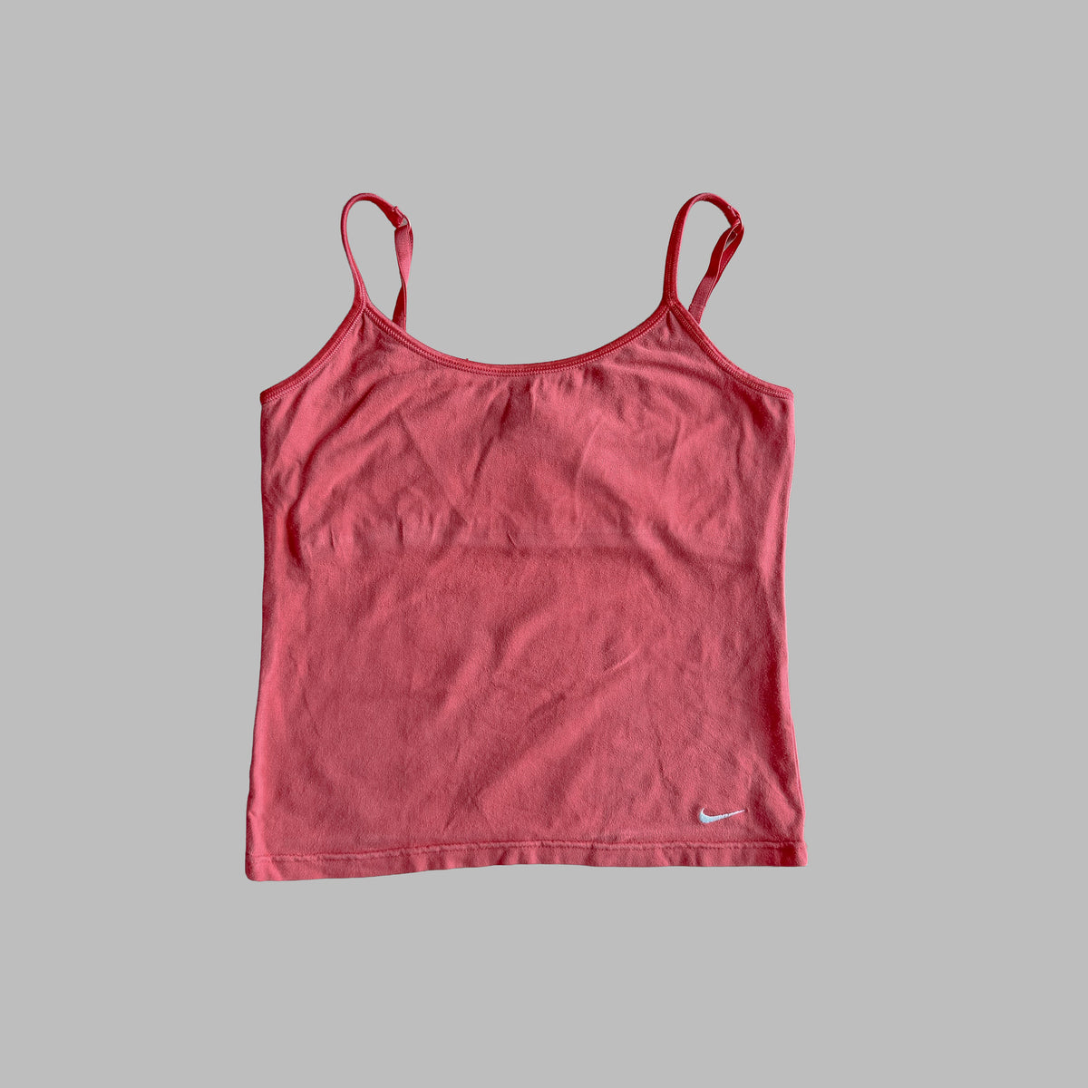 Y2K Nike Classic Swoosh Activewear Tank - M