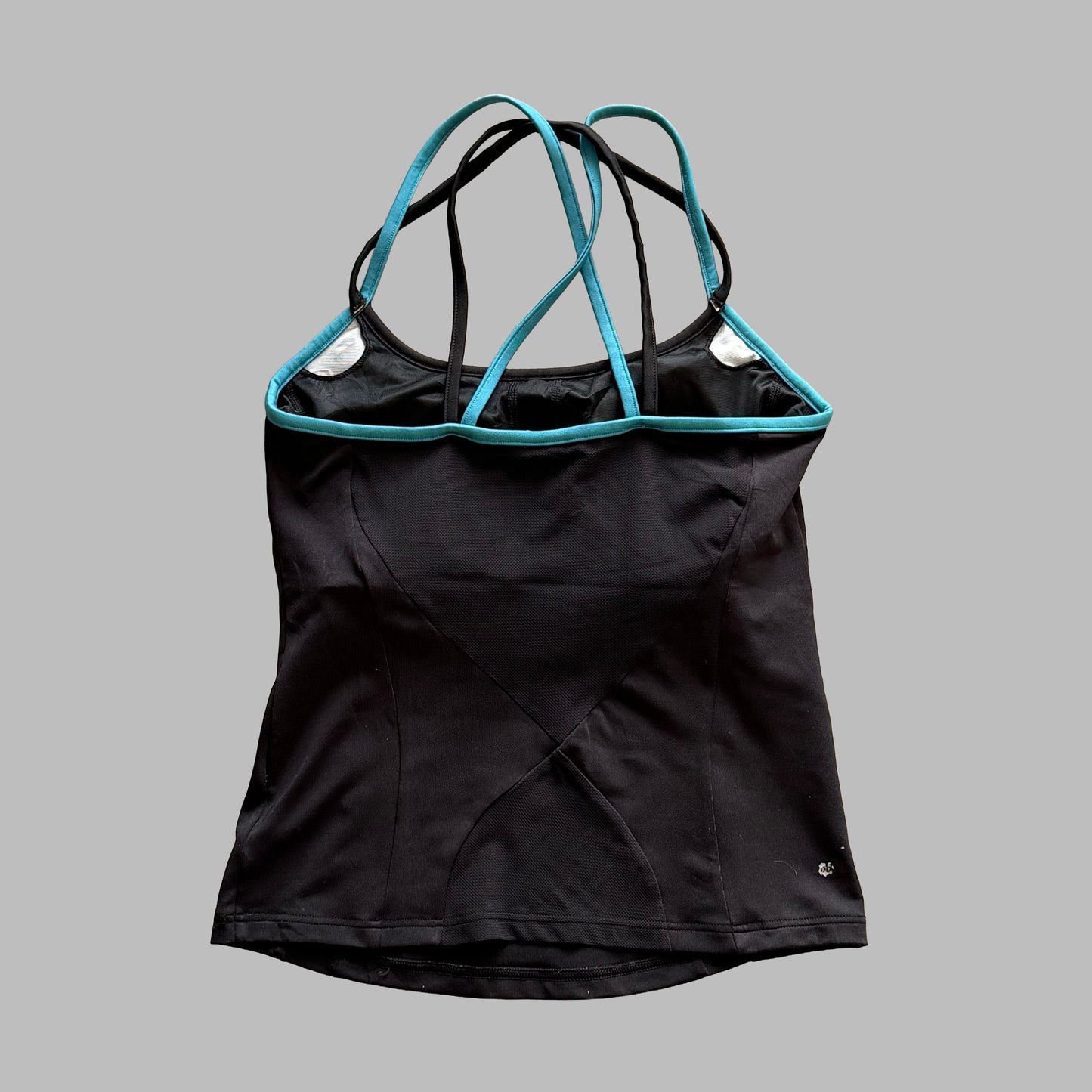 Y2K Adidas Cross Back Activewear Tank - L