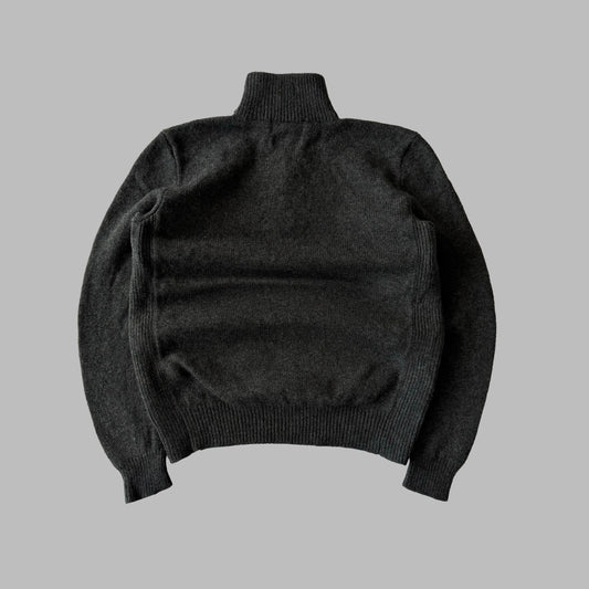 90s Ralph Lauren Lambs Wool Quarter Zip - Small
