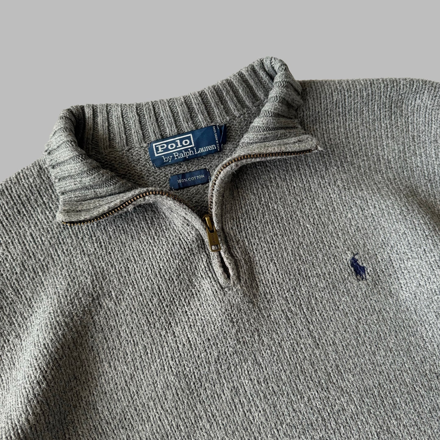 90s Ralph Lauren Quarter Zip - Medium