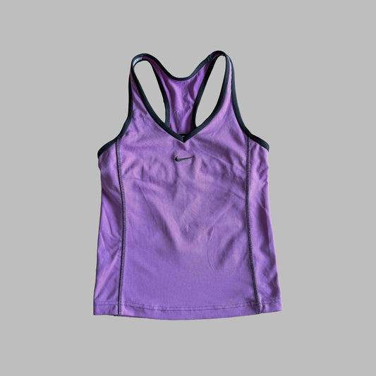 Y2K Nike Low Cut Racerback Activewear Tank - S/M